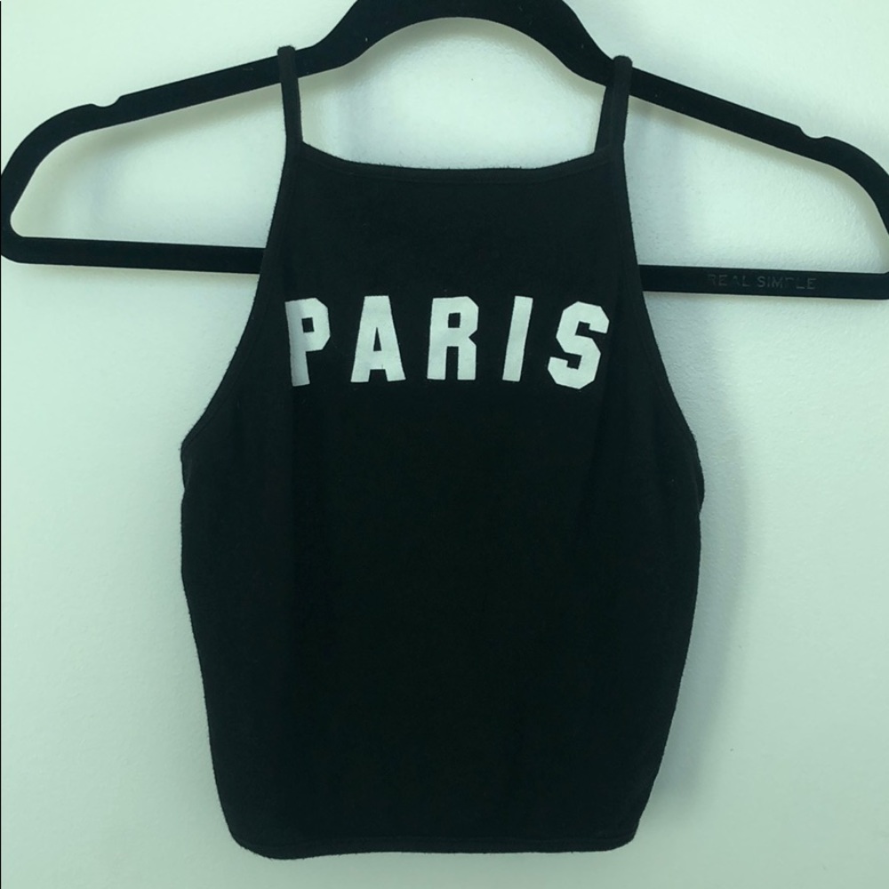 Tight, crop top tank